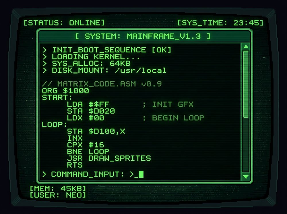 Screenshot of the portfolio site interface